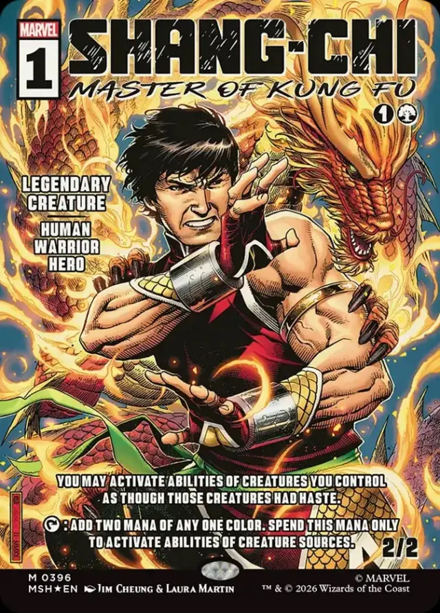 Magic Marvel Super Heroes Shang Chi