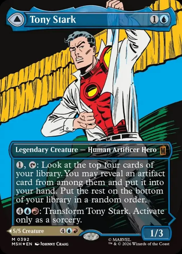 Magic Marvel Super Heroes Tony Stark