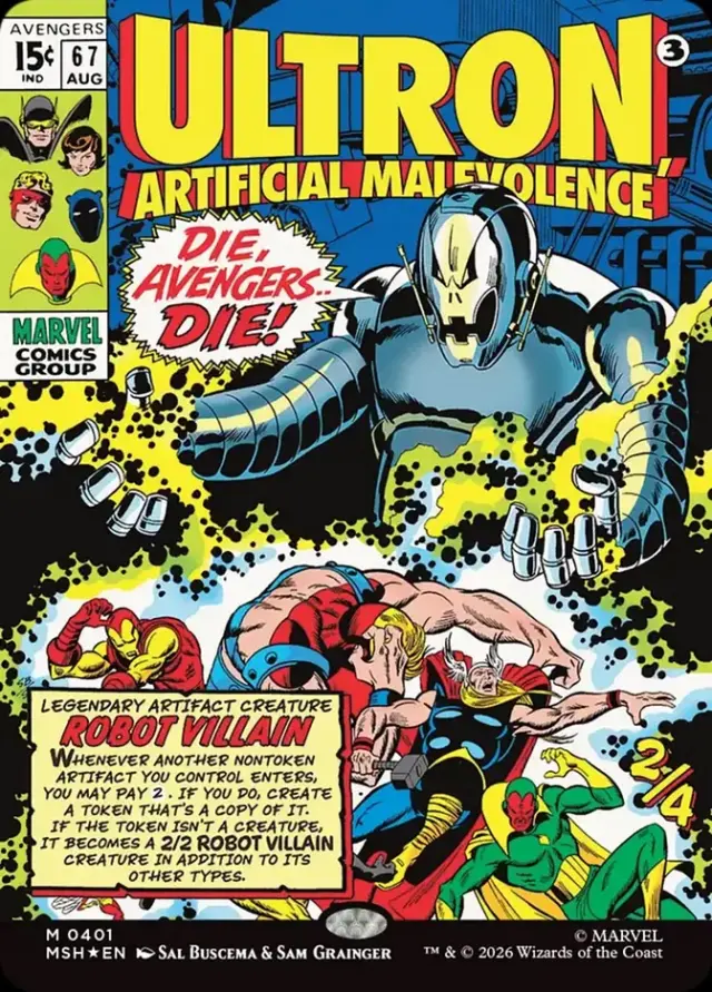Magic Marvel Super Heroes Ultron