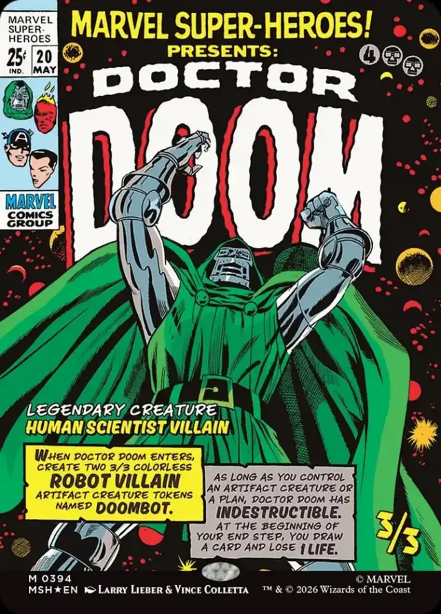 Magic Marvel Super Heroes Doctor Doom