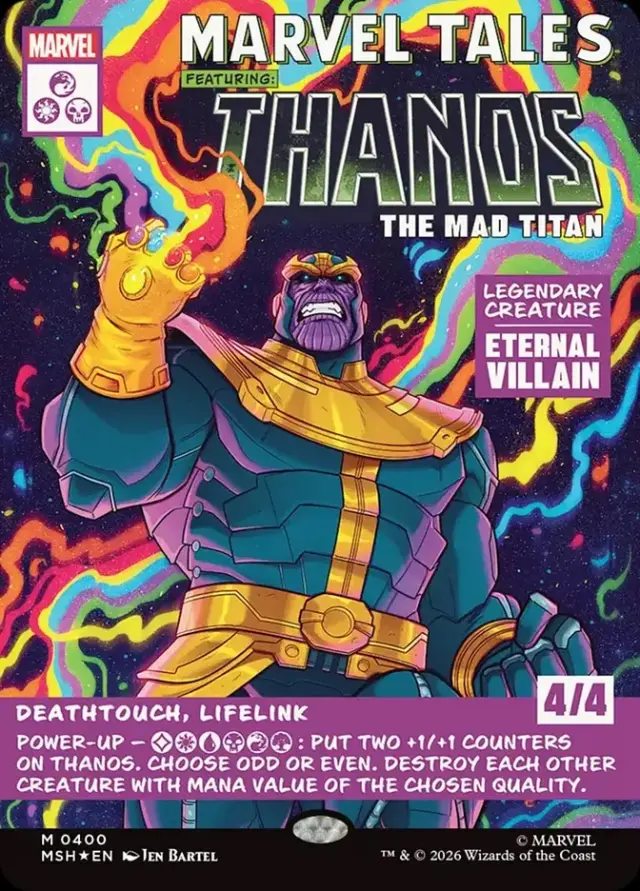 Magic Marvel Super Heroes Thanos
