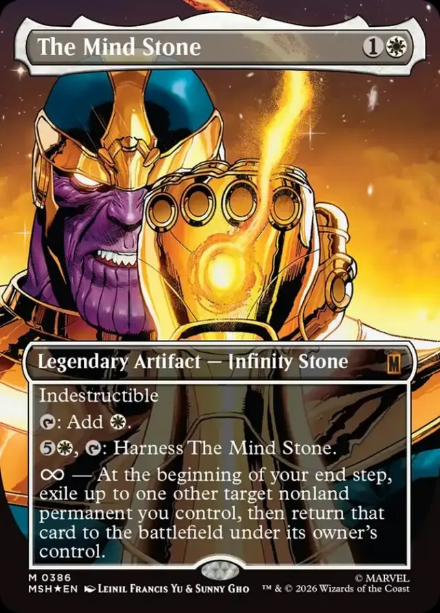 Magic Marvel Super Heroes The Mind Stone