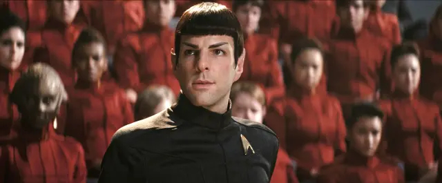 Zachary Quinto como Spock en Star Trek (2009)