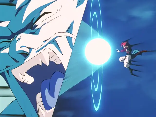 Gogeta Super Saiyan 4 desaparece antes de lo previsto