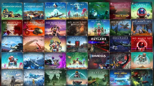 Actualizaciones de No Man's Sky