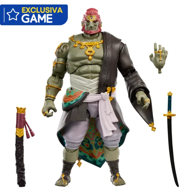 Figuras Hasbro The Legend of Zelda exclusivas GAME - Ganondorf
