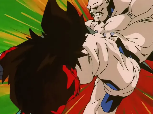 Goku y Vegeta Super Saiyan 4 intentan hacer la Fusión por segunda vez