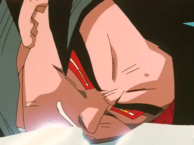 Goku y Vegeta Super Saiyan 4 intentan hacer la Fusión por segunda vez