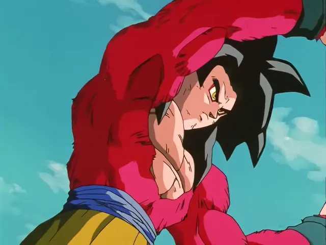 Goku y Vegeta Super Saiyan 4 intentan hacer la Fusión por segunda vez