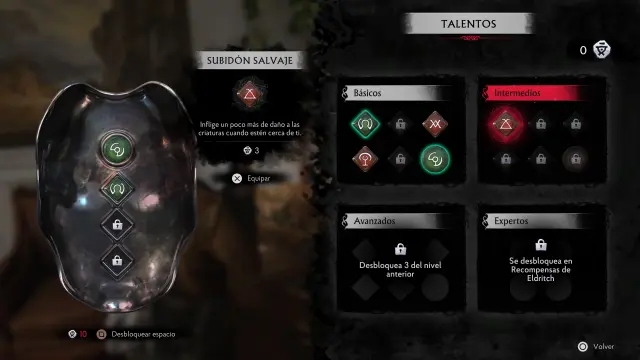 Talentos en the Sinking City 2