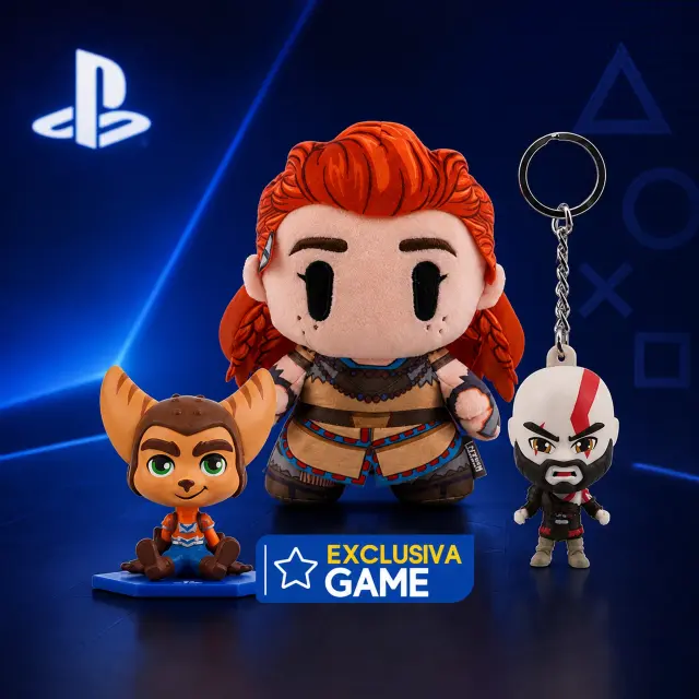 Figuras y peluches PlayStation exclusivos GAME