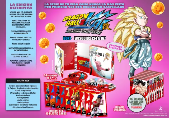 Box 7 de Dragon Ball Z Kai en Blu-ray