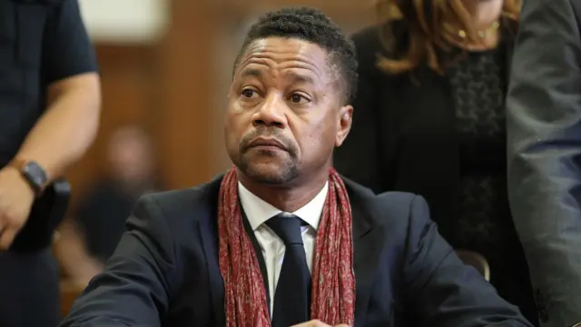 Cuba Gooding JR. ante la Corte Penal de Manhattan en 2019
