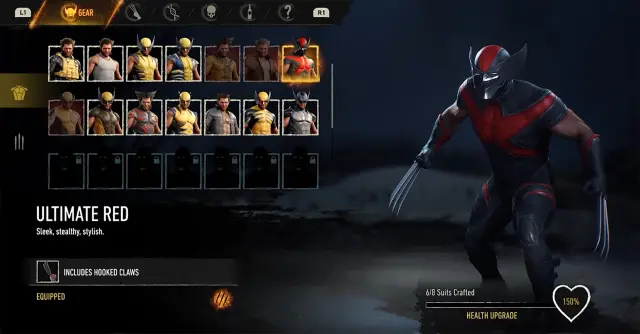 Trajes en Marvel Lobezno