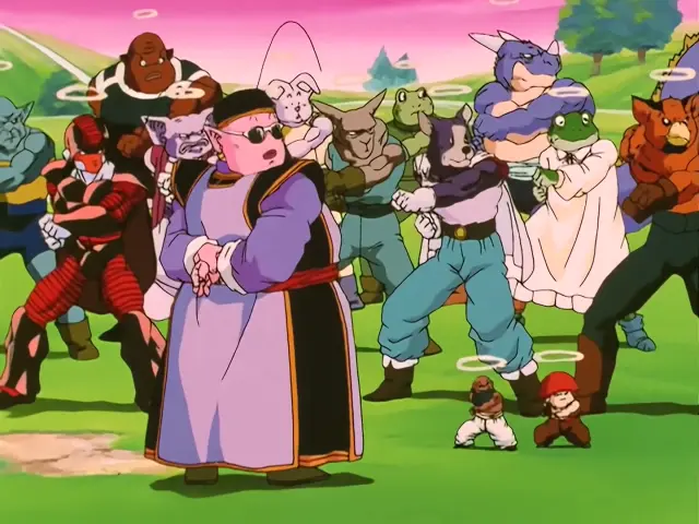 Los guerreros del cielo de Dragon Ball Z