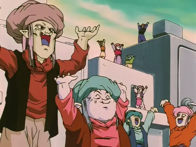 Goku destroza a Ih Shinron con la energía de todo el universo