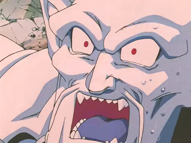 Goku destroza a Ih Shinron con la energía de todo el universo