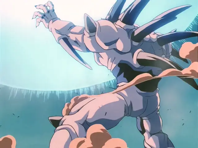 Goku destroza a Ih Shinron con la energía de todo el universo