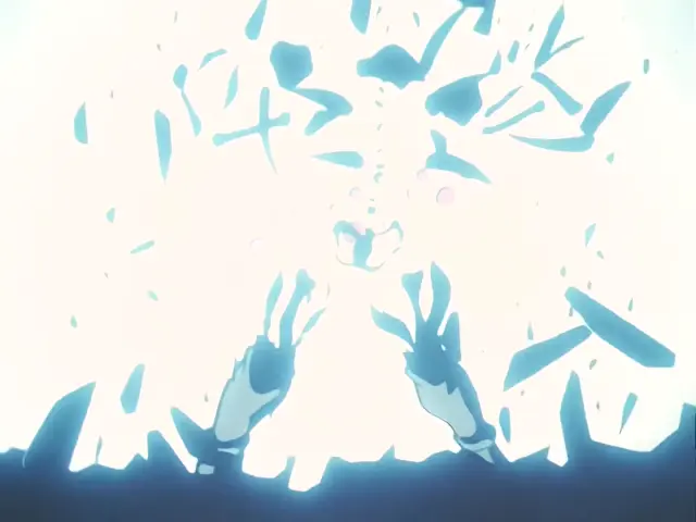 Goku destroza a Ih Shinron con la energía de todo el universo
