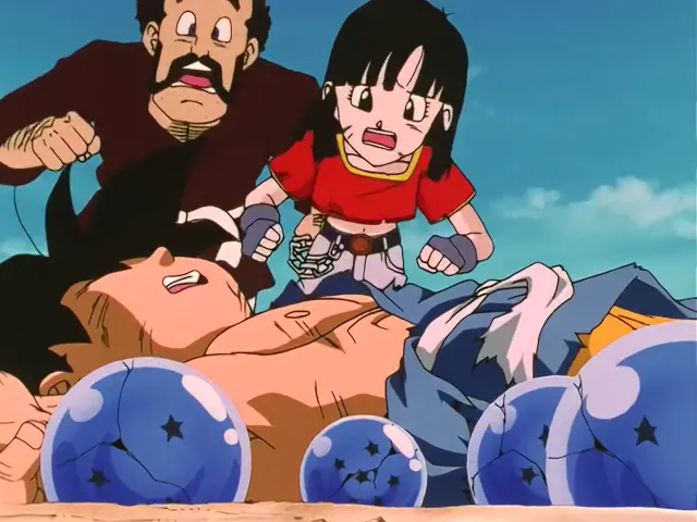 Goku destroza a Ih Shinron con la energía de todo el universo
