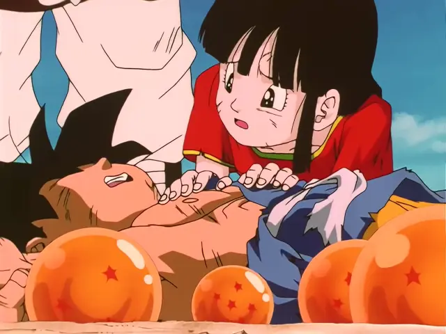 Goku destroza a Ih Shinron con la energía de todo el universo