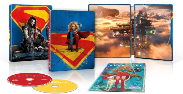 Steelbook de Supergirl con un cómic de regalo