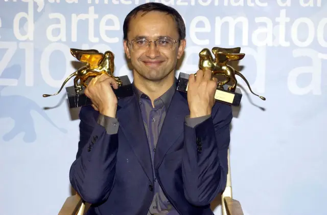 Andrey Zvyagintsev en el el Festival de Cine de Venecia en 2003