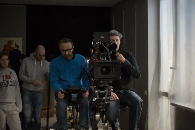 Andrey Zvyagintsev rodando Sin amor (Loveless) (2017)