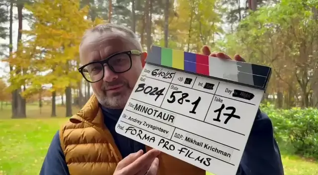 Andrey Zvyagintsev rodando Minotauro (2027)