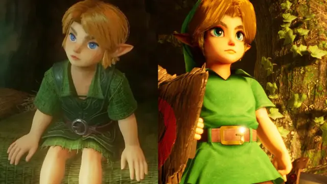 Comparativa entre Ocarina of Time Remake y el proyecto de CryZENx