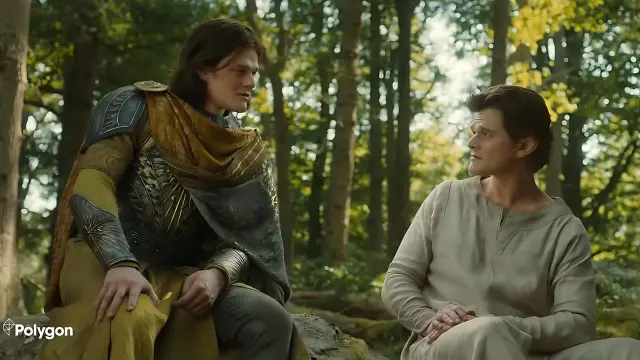 Los anillos de poder - Elrond y Elros