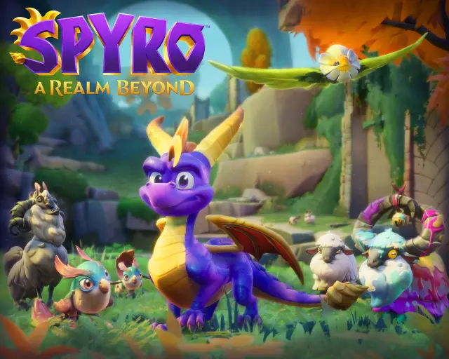Nuevo vistazo al modelo del dragón tal y como lo veremos en Spyro: A Realm Beyond
