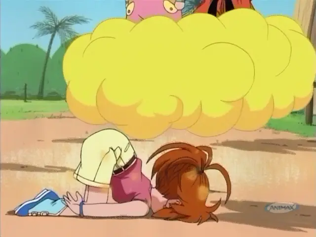 Goku conoce a Senbei Norimaki y los amigos de Arale