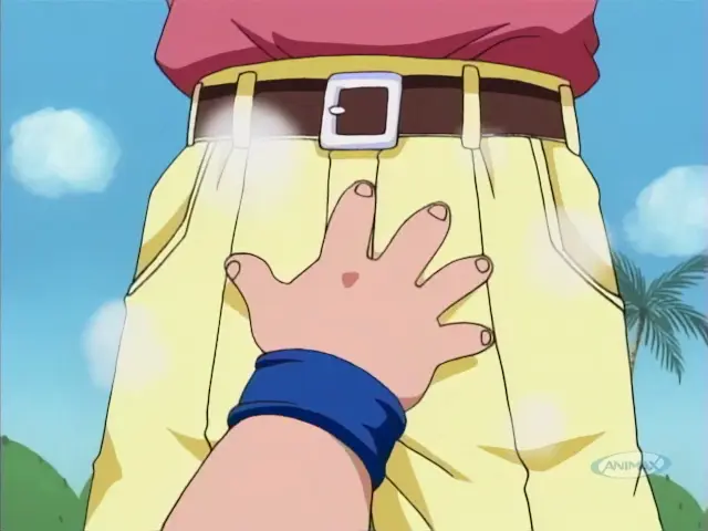 Goku conoce a Senbei Norimaki y los amigos de Arale
