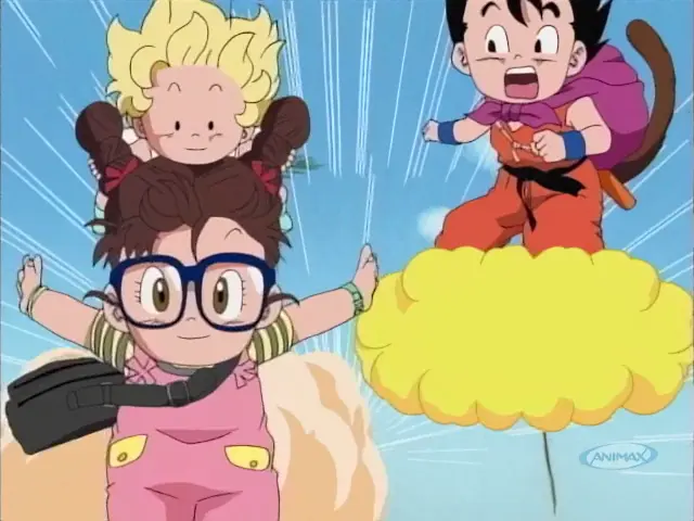 Goku viaja al colegio por primera vez en su vida