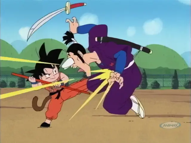 Goku vence a Murasaki y el General Blue entra en escena