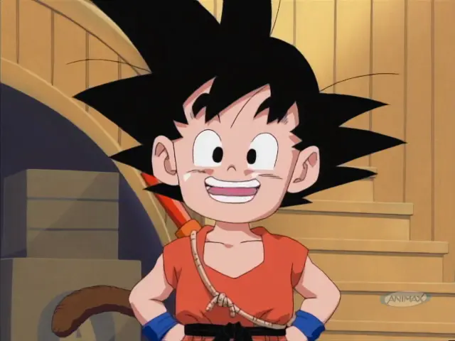 Los soldados de la Red Ribbon acorralan a Goku y Arale
