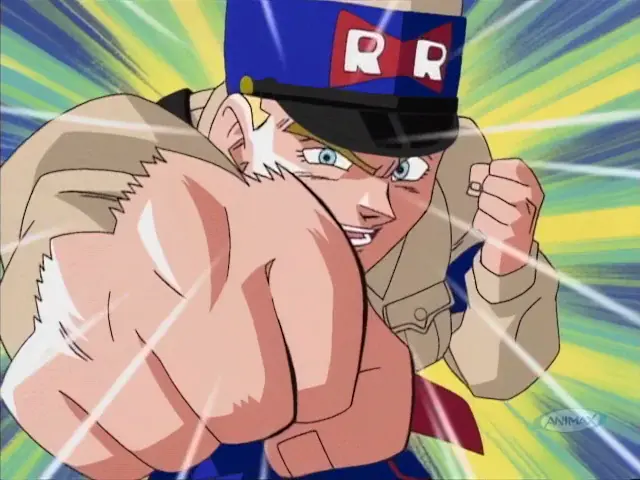 El General Blue vence a Goku con su técnica de parálisis