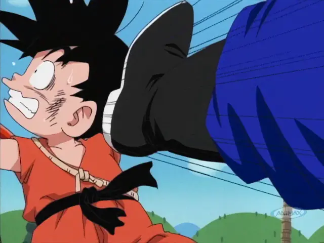 El General Blue vence a Goku con su técnica de parálisis