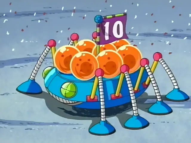 Mashirito roba las 7 Bolas de Dragón