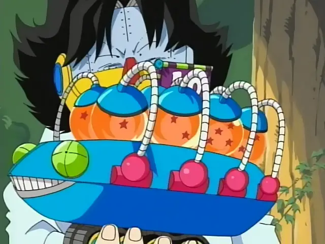 Mashirito roba las 7 Bolas de Dragón