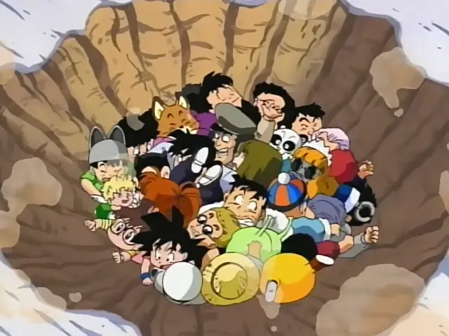 Mashirito roba las 7 Bolas de Dragón