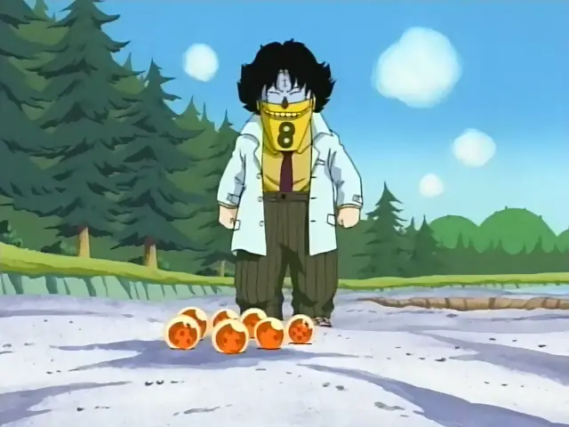 Mashirito roba las 7 Bolas de Dragón