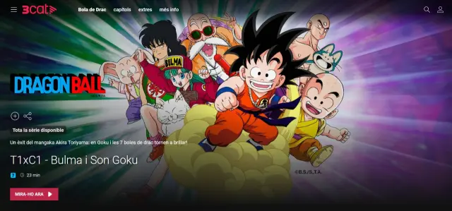 Los 14 canales de streaming para ver todas las series de Dragon Ball