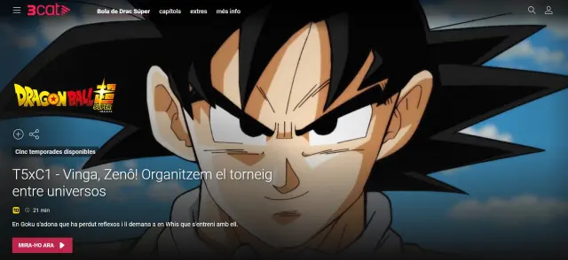 Los 14 canales de streaming para ver todas las series de Dragon Ball