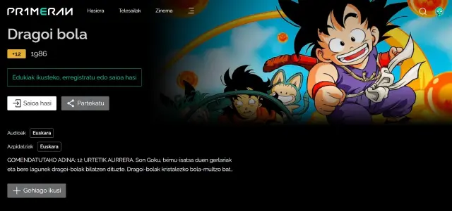 Los 14 canales de streaming para ver todas las series de Dragon Ball