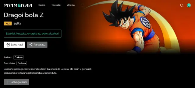 Los 14 canales de streaming para ver todas las series de Dragon Ball