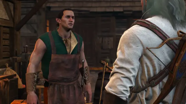 Hattori en The Witcher 3 Remastered