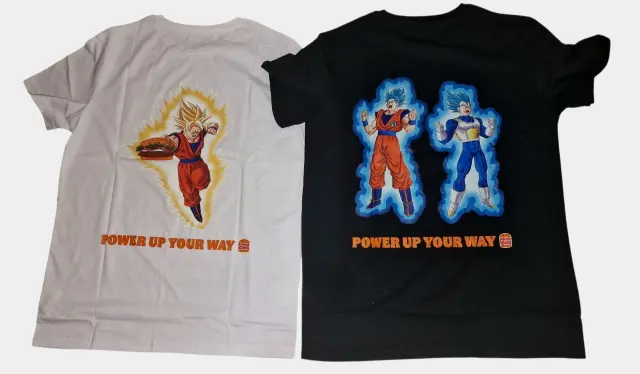 Camisetas de Dragon Ball Super en Burger King