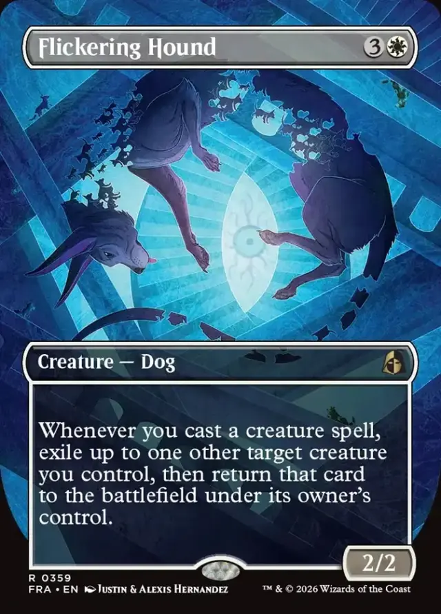 Magic Realidad Fracturada Flickering Hound